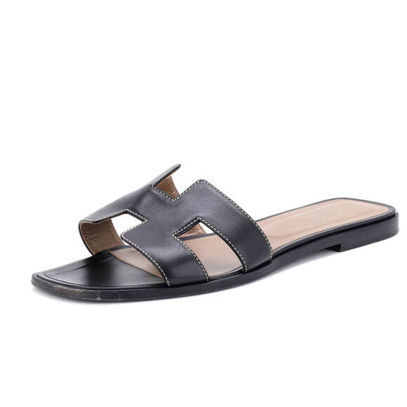 Hermes Women's Oran Sandals Leather